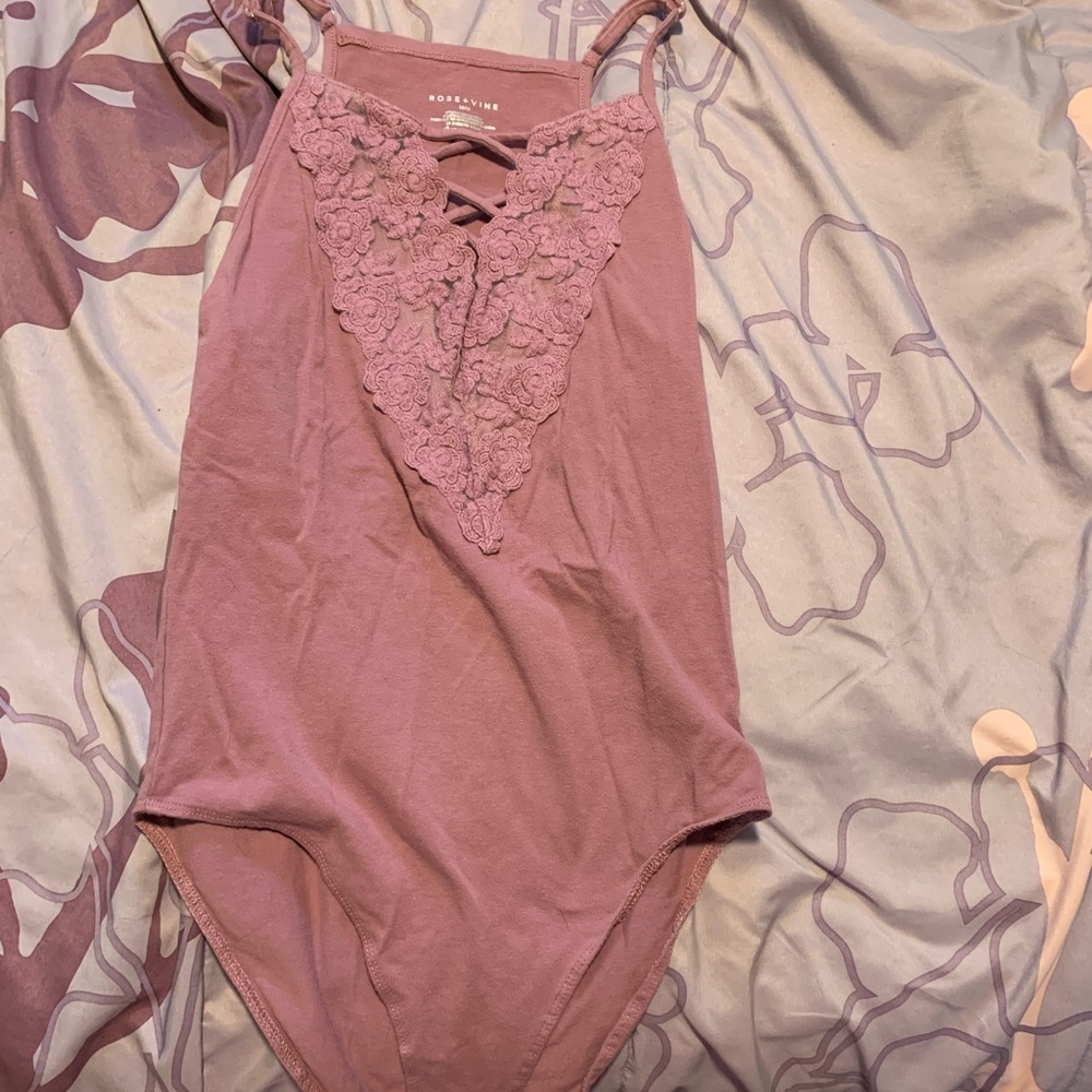 Lace Tied Body Suit